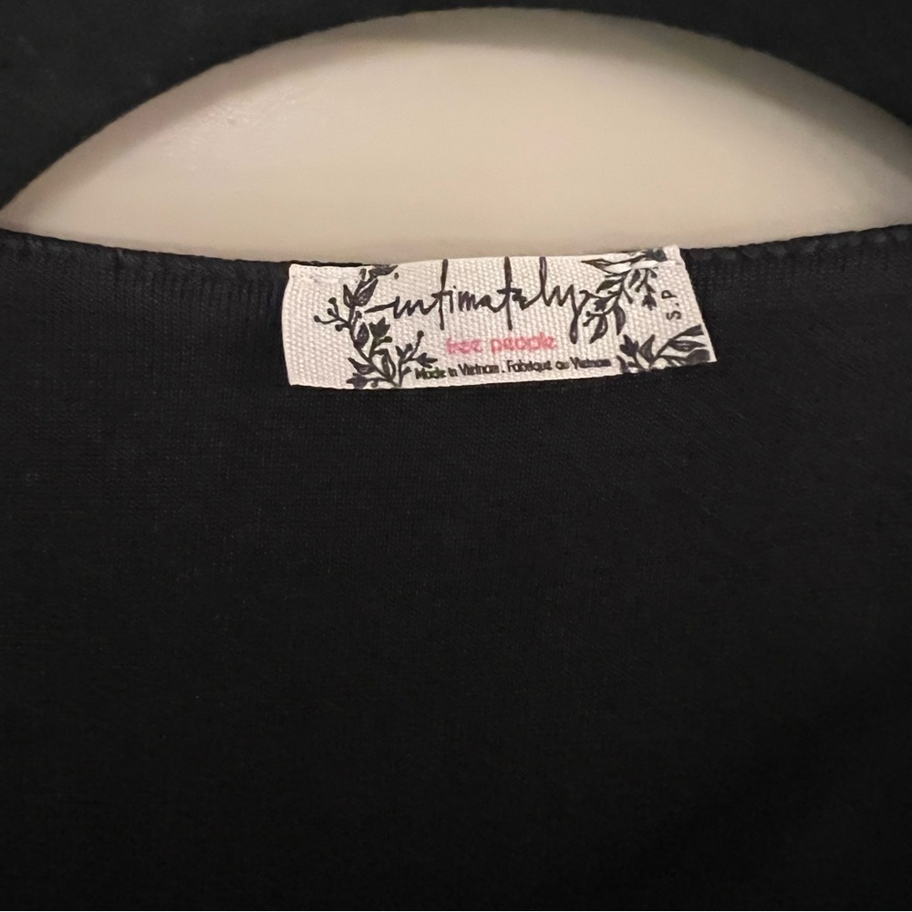 Free People Black Long Sleeve Bodysuit - Picture 4 of 7